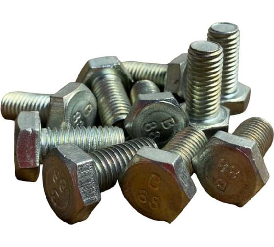 Изображение товара Болт 23 БОЛТА высокопрочный М12x20 ОЦ к.п.8.8 DIN933 (10 шт.) А02001202032027