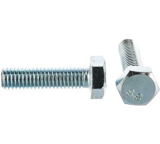 Изображение товара Болт 23 БОЛТА 8x200 мм полная резьба ОЦ DIN933 к.п.8.8 (5 шт.) бп8200пр