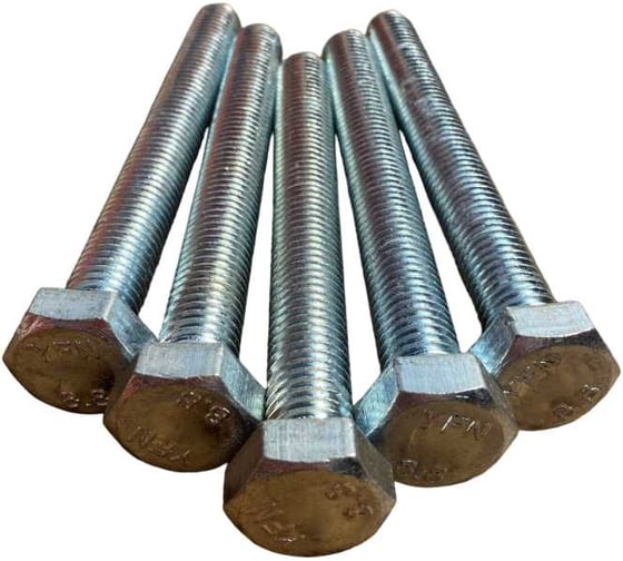 Изображение товара Болт 23 БОЛТА высокопрочный М14x120 ОЦ к.п.8.8 DIN933 (5 шт.) бп14120
