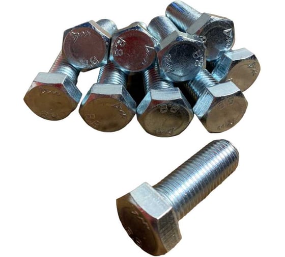 Изображение товара Высокопрочный болт 23 БОЛТА М16x40 ОЦ к.п.8.8 DIN 933 (10 шт.) А02001604032023