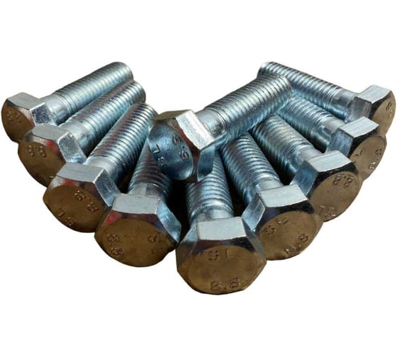 Изображение товара Болт 23 БОЛТА высокопрочный М18x60 ОЦ к.п.8.8 DIN931 (10 шт.) дин931ц8.8-1860