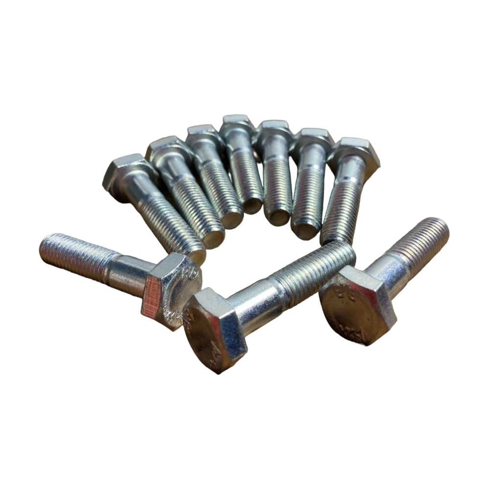 Изображение товара Высокопрочный болт М10x50 ОЦ 8.8 DIN931 (10 шт)