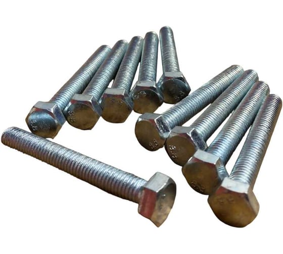 Изображение товара Болт 23 БОЛТА высокопрочный М8x60 ОЦ к.п.8.8 DIN933 (10 шт) А02000806031507