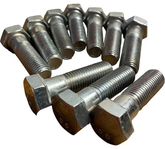 Изображение товара Болт 23 БОЛТА высокопрочный М16x50 ОЦ к.п.8.8 DIN931 (10 шт.) А02001605032028