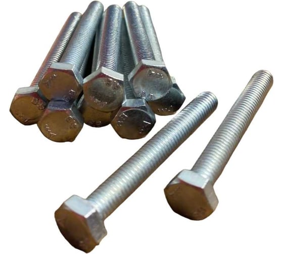 Изображение товара Болт 23 БОЛТА высокопрочный М6x60 ОЦ к.п.8.8 DIN933 (10 шт) А02000606031598