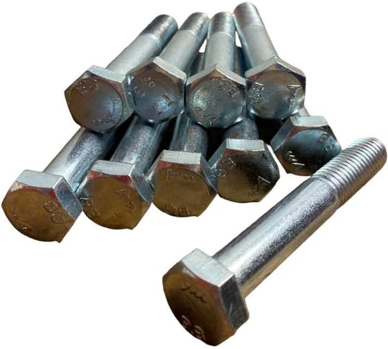 Изображение товара Высокопрочный болт 23 БОЛТА М12x70 ОЦ к.п.8.8 DIN 931 (10 шт.) А02001207032023