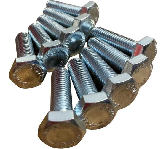 Изображение товара Высокопрочный болт 23 БОЛТА ОЦ 10x40 мм, к.п.10.9 DIN933 ,10 шт. А02401004032605