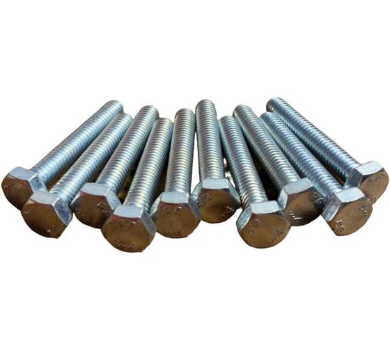 Изображение товара Болт 23 БОЛТА высокопрочный М6x40 ОЦ к.п.8.8 DIN933 (10 шт) А02000604032507