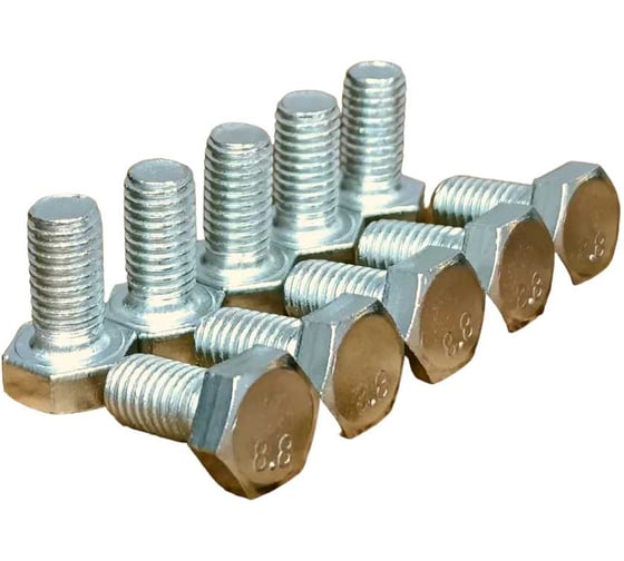 Изображение товара Высокопрочный болт 23 БОЛТА М6x16 ОЦ к.п.8.8 DIN933 (10 шт) А02000601633005