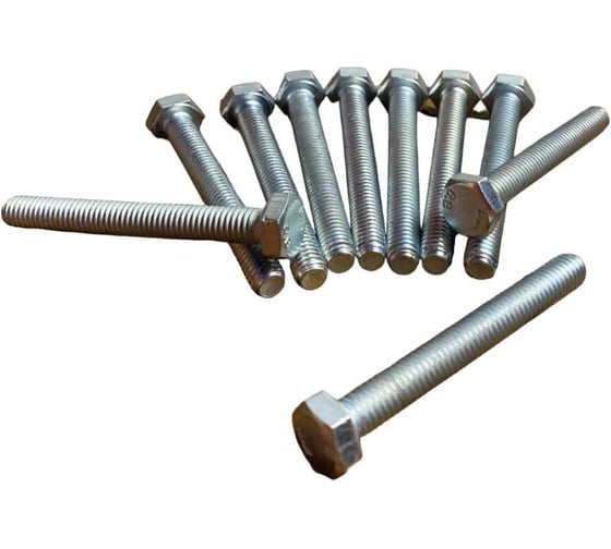 Изображение товара Высокопрочный болт 23 БОЛТА М6x50 ОЦ к.п.8.8 DIN933 (10 шт.) А02000605033005