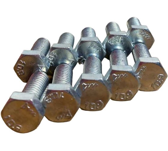 Изображение товара Высокопрочный болт 23 БОЛТА ОЦ 8x16 мм, к.п.10.9 DIN933, 10 шт. А02400801632505
