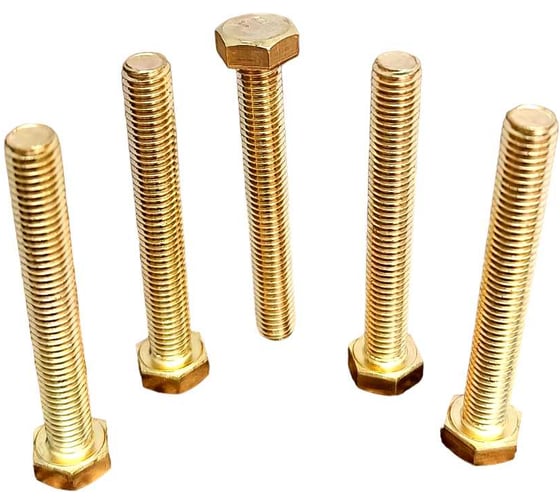 Изображение товара Болт латунный 23 Болта 8x40 DIN933,10 шт. 2000000143040