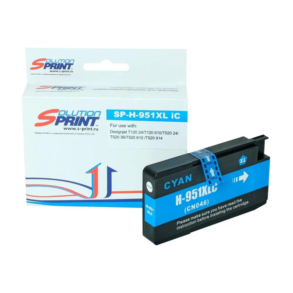Изображение товара Картридж Solution print SP 951XL голубой для HP совместимый