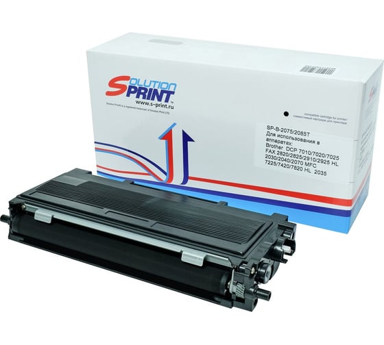 Изображение товара Картридж Solution print Solutionprint SP TN-2075/TN-2085 для Brother, черный 83956