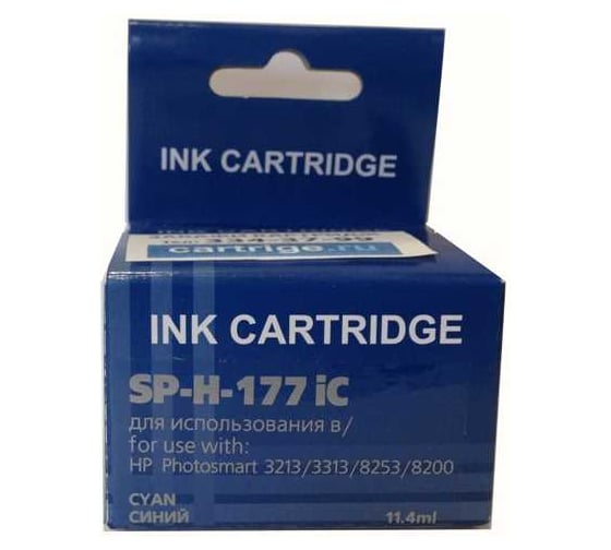 Изображение товара Картридж Solution print Solutionprint SP 177 (C8771HE) для HP, голубой 111209