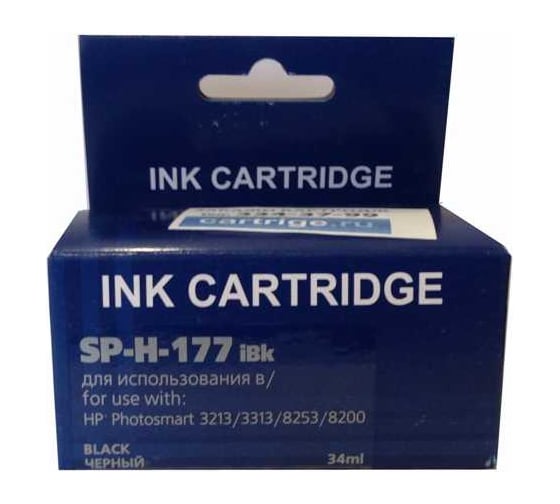Изображение товара Картридж Solution print Solutionprint SP 177 (C8721HE) для HP, черный 111208