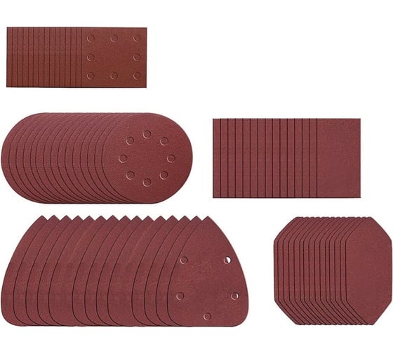 Изображение товара Набор шлифовальных листов для виброшлифмашины 75 штук WORX WA2028