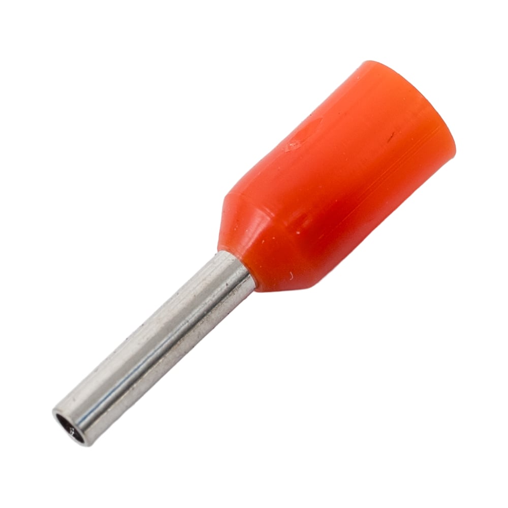 Изображение товара Штыревой втулочный изолированный наконечник KLR KTE 0.5-6 оранжевый 500 шт
