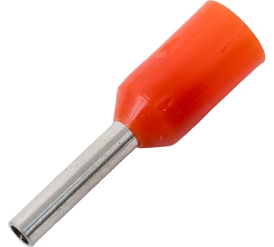 Изображение товара Штыревой втулочный изолированный наконечник KLR KTE 0.5-6 0.5мм2/L=6мм/Оранжевый 1005600