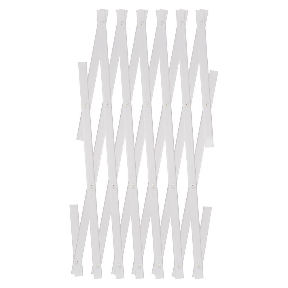 Изображение товара Декоративный забор для клумб МУЛЬТИДОМ J83-79 из ПВХ 2000 мм белый