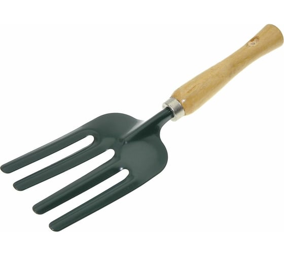 Изображение товара Рыхлитель-вилка МУЛЬТИДОМ деревянная ручка J83-18