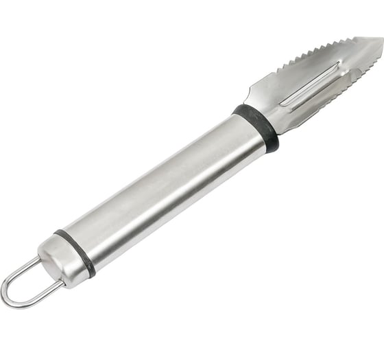 Изображение товара Овощечистка-рыбочистка МУЛЬТИДОМ Лидер нержавеющая сталь JH35-27