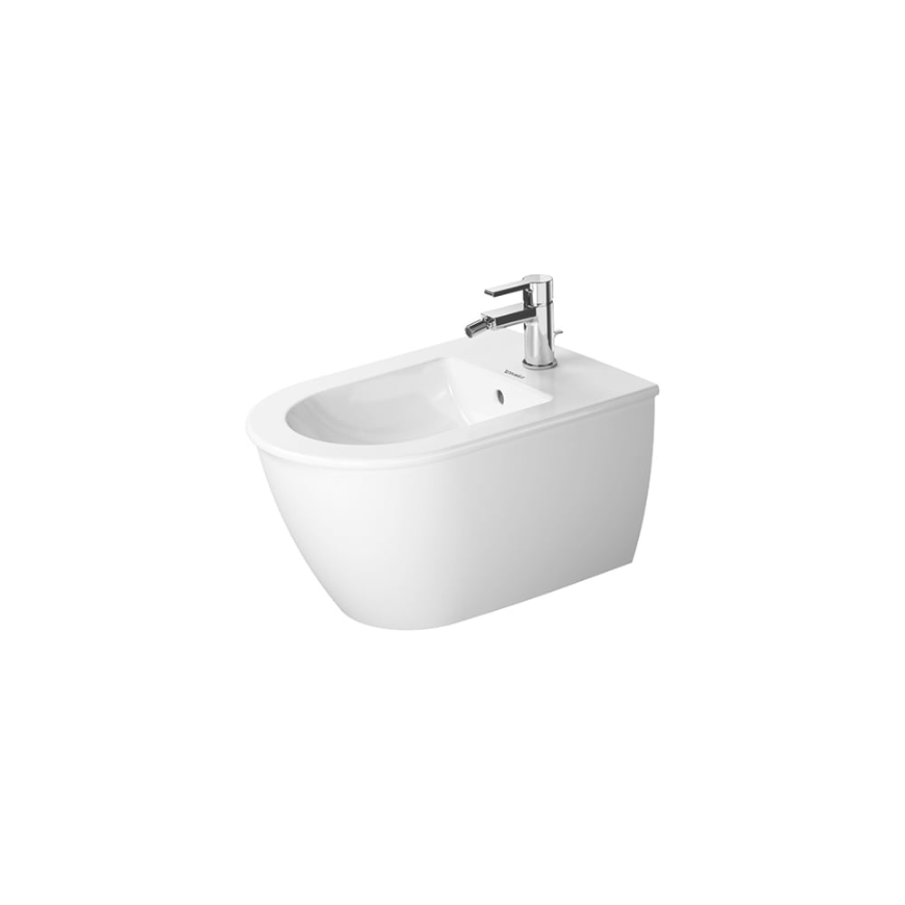 фото Подвесное биде duravit 2249150000 darling new 370x540 мм, с переливом 00000023740