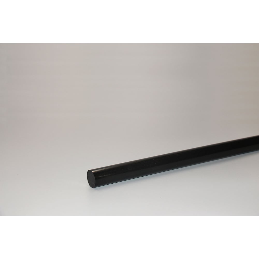 Изображение товара Полиацеталь HIMPT черный стержень Ф 20 мм ПОМ-С 1000 мм, износостойкий материал
