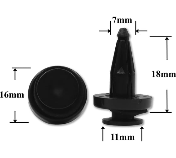 Изображение товара Автокрепеж для Lexus, Toyota Крепавто 1341
