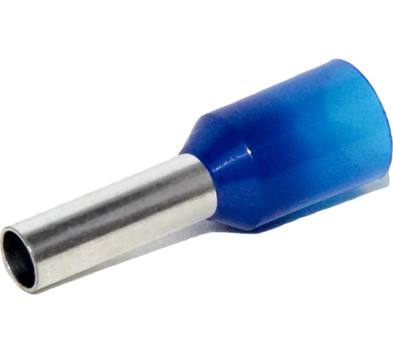 Изображение товара Штыревой втулочный изолированный наконечник KLR KTE 2.5-8 2,5мм2/L=8мм/Синий (500 шт) 1025800
