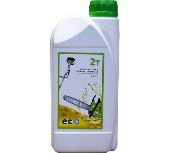 Изображение товара Масло моторное двухтактное полусинтетическое API TC 1 л ECO ЕСО05.01.01.010