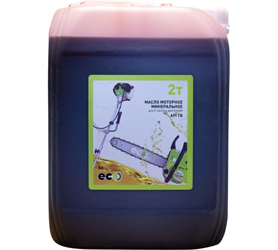 Изображение товара Масло моторное двухтактное минеральное API TB 5 л ECO ЕСО05.01.01.003