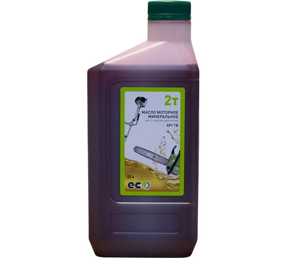 Изображение товара Масло моторное двухтактное минеральное API TB 0.6 л ECO ЕСО05.01.01.002