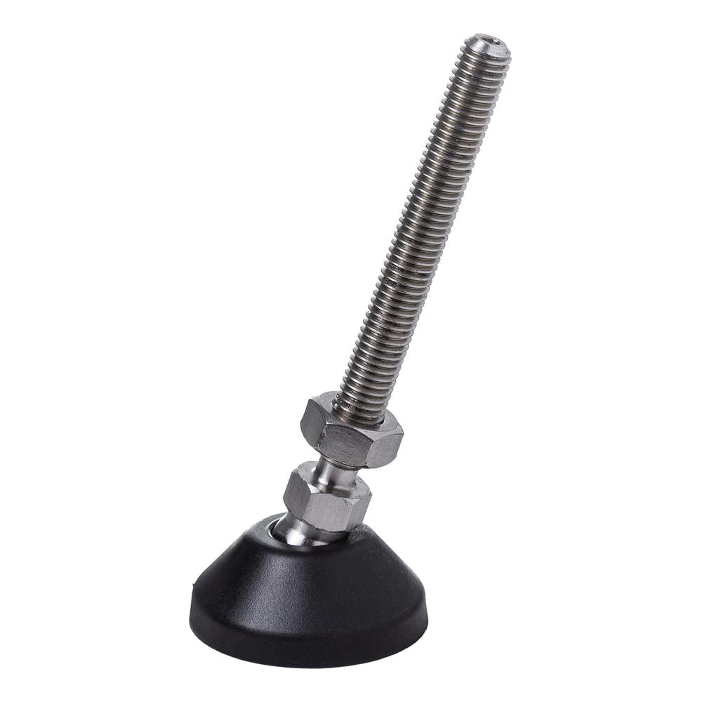 Изображение товара Опора шарнирная с наружной резьбой Алтервиа 2 шт М10 цинкованная полиаamid