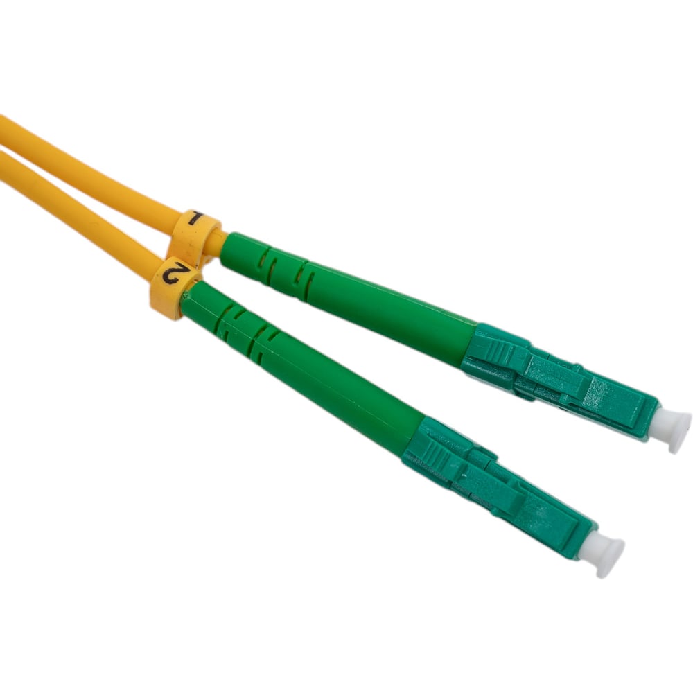 Изображение товара Оптический патч-корд TopLAN дуплексный SM 9/125 1.5 м разъемы SC-LC