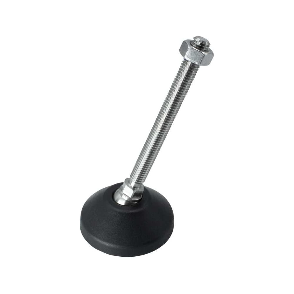 Изображение товара Опора шарнирная с наружной резьбой Алтервиа 4 шт регулируемая М8 полиамид