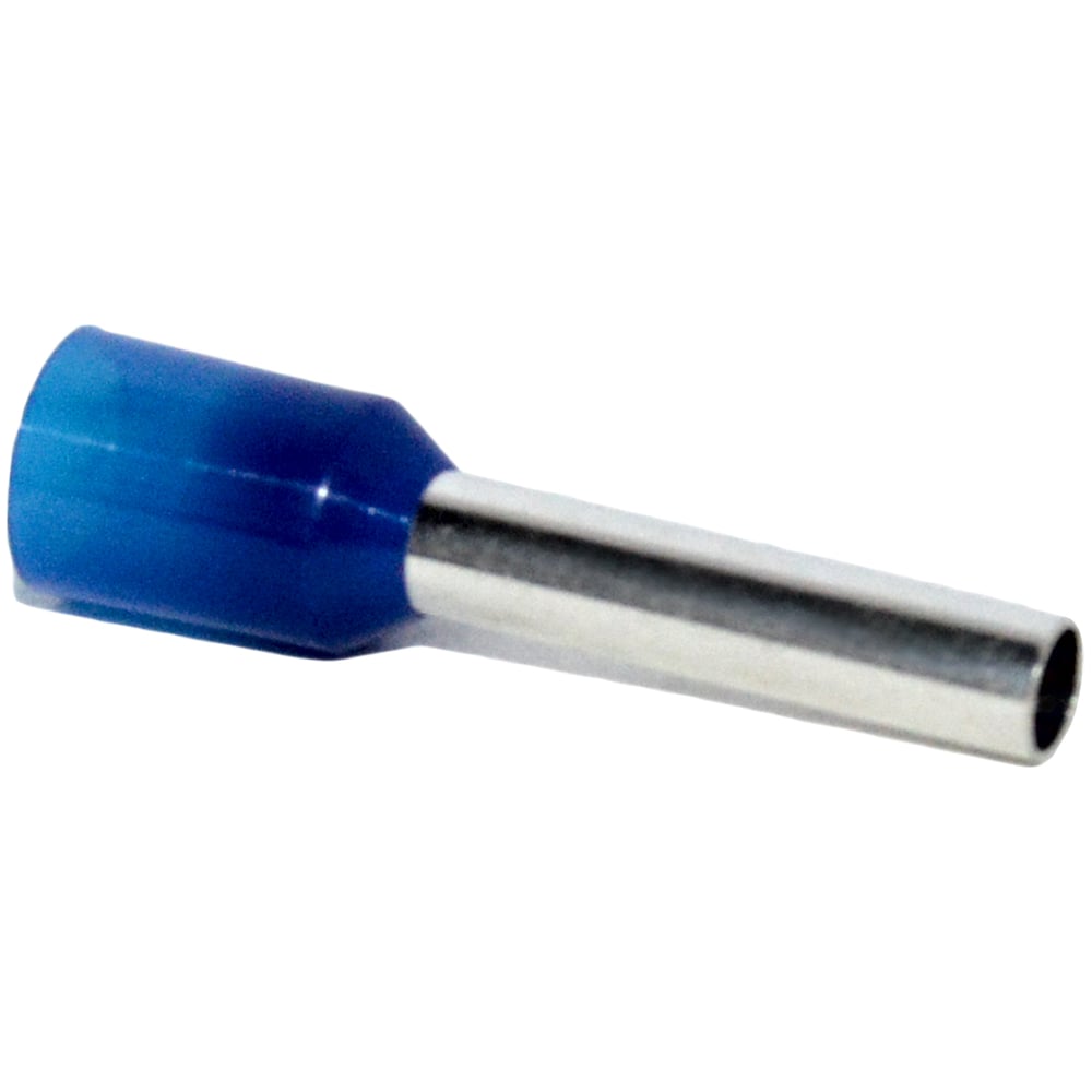 Втулочный изолированный штыревой наконечник KLR наконечник штыревой втулочный изолированный duwi е2508 ншви 2 5 8 мм синий 25 шт