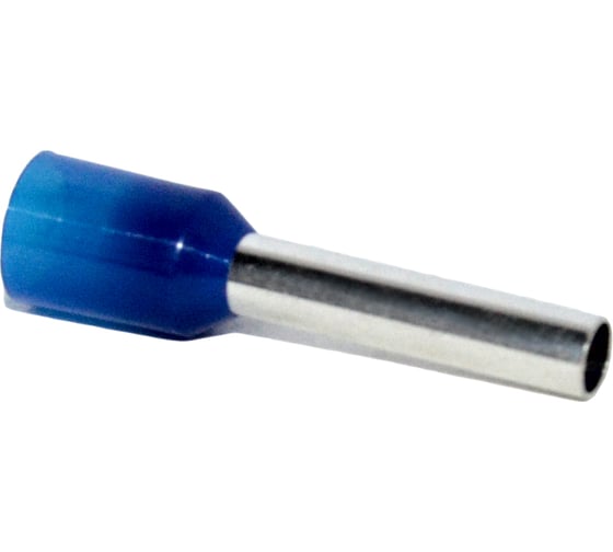 Изображение товара Штыревой втулочный изолированный наконечник KLR KTE 2.5-12 2,5мм2/L=12мм/Синий 1025120