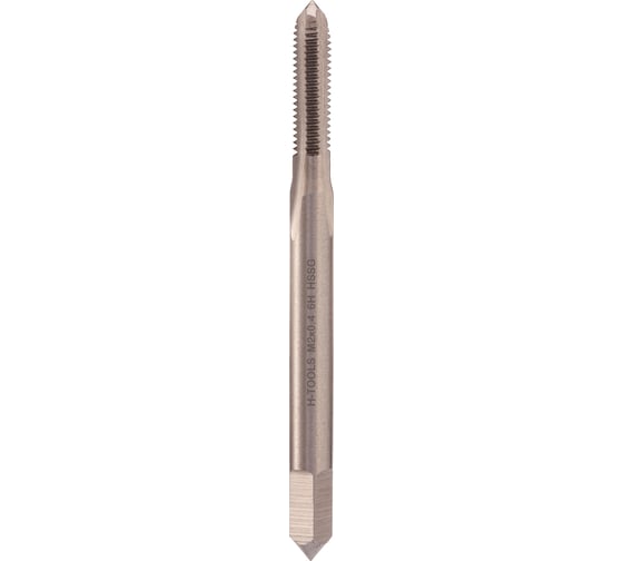 Изображение товара Метчик машинно-ручной H-Tools М2 шаг 0.4мм DIN352 HSS-G 6h 231020HT