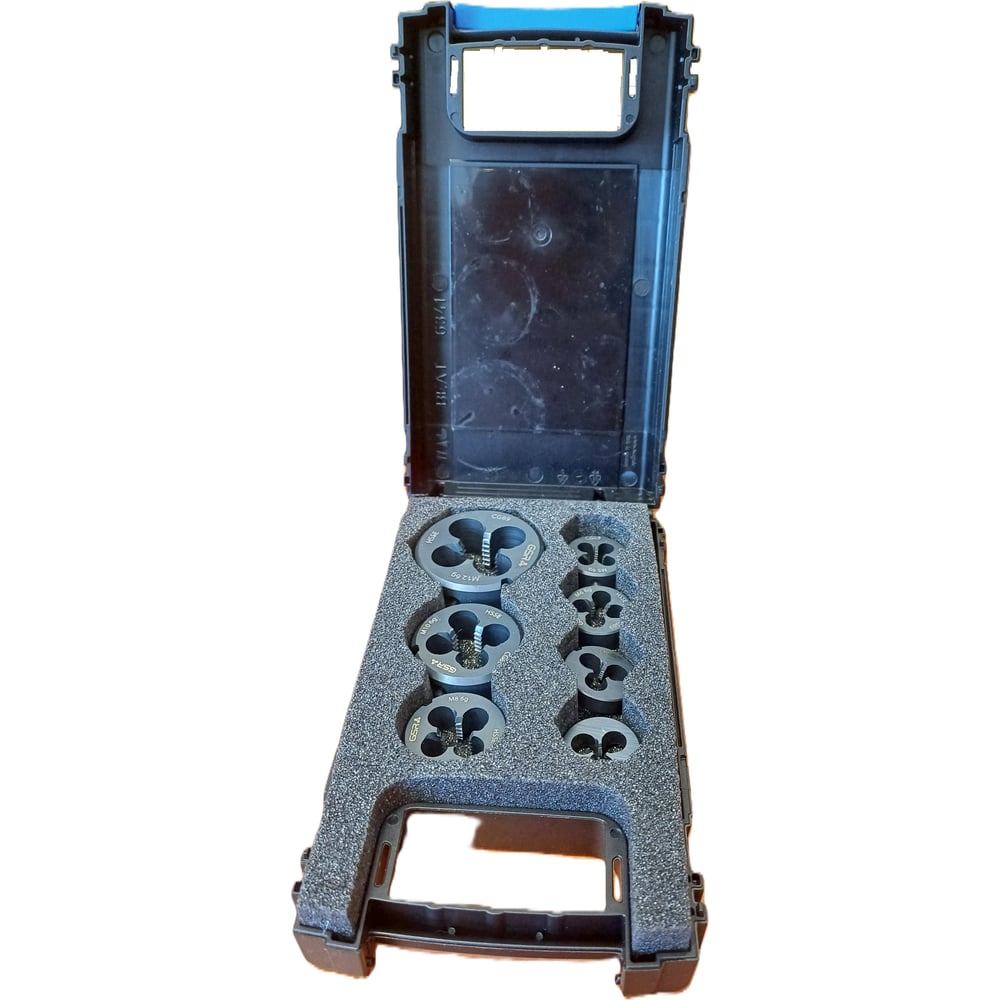 Изображение товара Набор плашек GSR DIN EN 22568 М3-М12 HSSE-VAP профессиональный