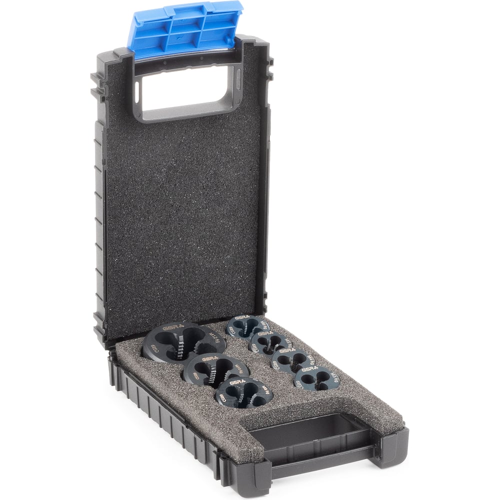 Изображение товара Набор плашек GSR DIN EN 22568 М3-М12 HSSE-VAP профессиональный