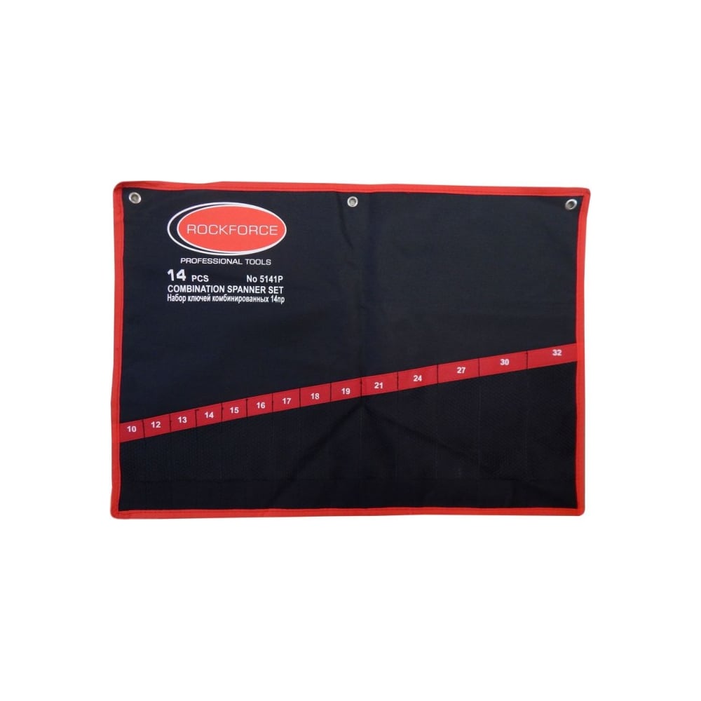 Изображение товара Держатель-полотно Rockforce RF-5141P-P на 14 ключей черный/красный