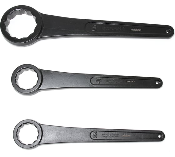 Изображение товара Ключ накидной ударный односторонний удлиненный Rockforce 50 мм, L-345 мм RF-79250(17505)