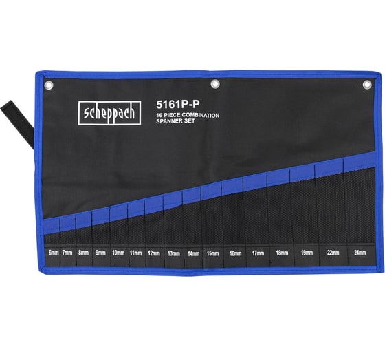 Изображение товара Органайзер тканевый Scheppach для набора ключей 16 пр. Sch-5161P-P(59118)