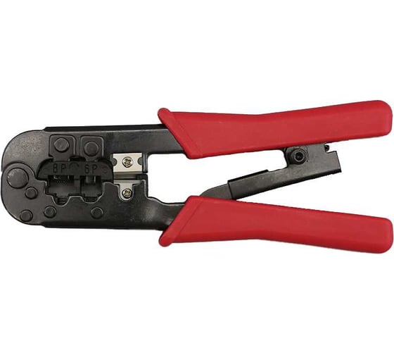 Изображение товара Кримпер обжимное устройство для LAN кабеля SUPRLAN (RJ-45, RJ-12) (DIY) 12-0101-1