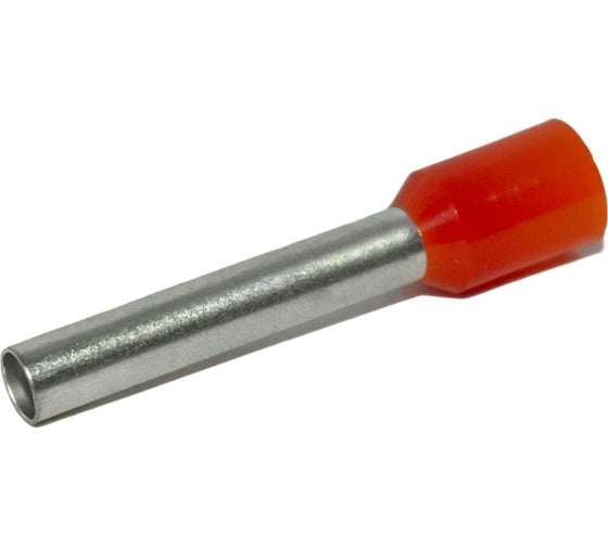 Изображение товара Штыревой втулочный изолированный наконечник KLR KTE 4-18 4mm2/L=18mm/Оранжевый 1040180