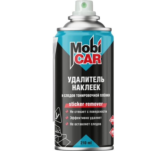 Изображение товара Удалитель наклеек и следов тонировочной пленки Mobicar 210 мл 0540-00 MC