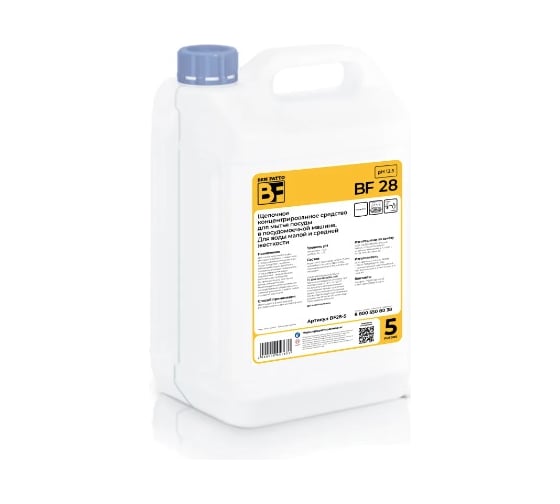 Изображение товара Моющее средство для ПММ Ben Fatto Regular для мягкой и средней жесткости воды 5 л (арт BF28-5) 23063
