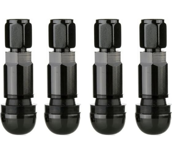 Изображение товара Комплект вентилей NORM MS525AL BK Черный 4 шт MS525AL BK 4