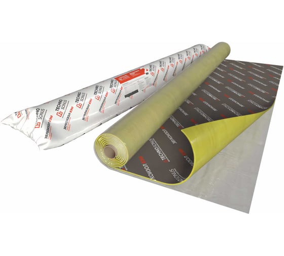 Изображение товара Мембрана звукоизоляционная самоклеящаяся ВЭМ 4 (2.5x1.2 м; 4 мм; 3 кв.м) ТехноСонус 1300200019